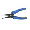 ABX FISHING SPLIT RING PLIER WITH PE LINE CUTTER 190MM (9CR19) - blue