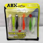 ABX SILICON SOFT LURE 60MM - MIX COLOR