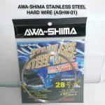 WIRES,AWA-SHIMA STAINLESS STEEL HARD WIRE 10Yds (ASHW-01) - 90lb - 0-65mm