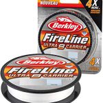 LINE,BERKLEY FIRELINE ULTRA 8 CARRIER BRAIDED CRYSTAL 125YDS - 4lb - 0-12mm