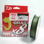 LINE,DAIWA J-BRAID GRAND X8U DARK GREEN ( 300YDS ) - 20lb - 0-23mm