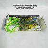 FISHING SOFT FROG ( 50MM ) - DARK GREEN