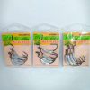 HOOK,HINOMIYA WORM HOOK W/LEAD HJH-06 - 5g - 1-0 - 4Pcs