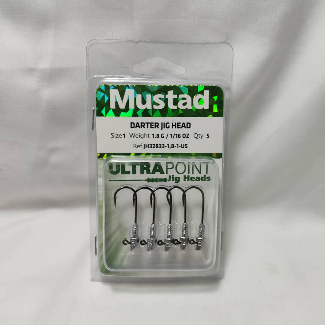 Mustad Darter Jighead 32833 ~ Fishing Jighead Hook