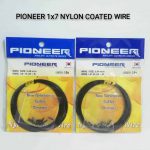 WIRES,PIONEER 1x7 NYLON COATED WIRE 10M - 15lb - 0.48MM