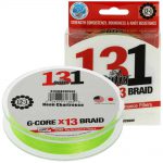 LINE,SUFIX 131 G-CORE X13 BRAID NEON CHARTREUSE (300Yds) - 10lb - 0-185mm