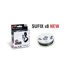 SUFIX X8 CARRIER BRAID LINE ( STEALTH GREEN ) - 150yd135m - 6LB