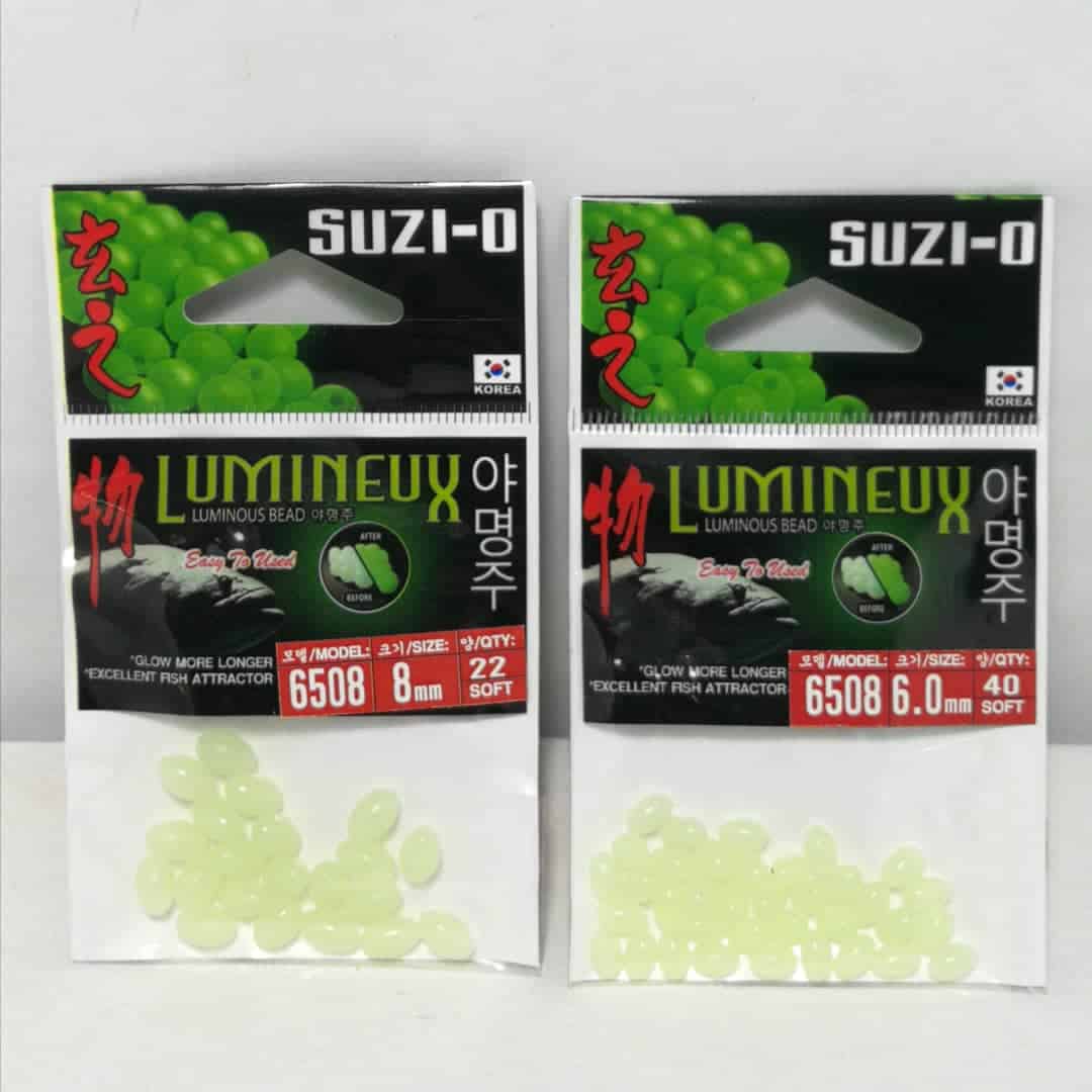  Toasis Luminous Glow Soft Plastic Fishing Beads 5 Sizes 500pcs  (Green) : Sports & Outdoors