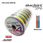 SEAHAWK GACHIRI 4X BRAID LINE MULTICOLOR (100M) - 10lb - 0-12mm - 0.8 - 100m