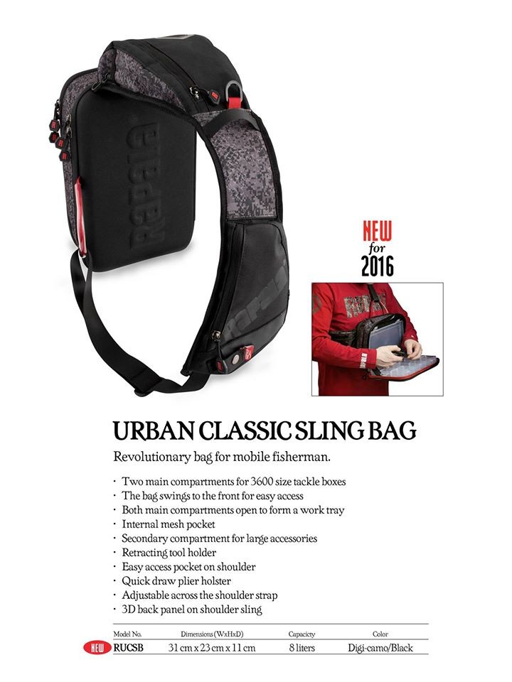 Urban Sling Bag Rapala