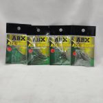 SNAP, ABX STAINLESS STEEL DIAMOND SNAP BLACK NICKEL (ADS) - 0 - 50lb - 10