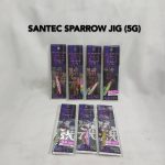 JIG, SANTEC SPARROW METAL JIG (5g) - silver