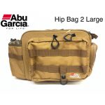 BAG, ABU GARCIA HIP BAG2 LARGE - coyote-brown