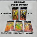 S.A.S KHIZARA SPINNER BAIT 3827 (10G) - green-yellow-2