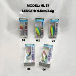 LURE, HINOMIYA PREMIUM HL37 (4.5cm/3.6g) - 01