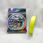 BRAIDED LINE, BANDIT FANTASTIC SPIDER X4 (150M) FLUO YELLOW - 50lb - 0-35mm