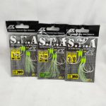 ASSIST HOOK, JANKER S.E.A LIGHT JIGGING ASSIST (AMSD-GT) LUMO - 1-0-3 - 2PCS