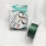 BRAIDED LINE, SEAHAWK GACHIRI SUPER STRONG 8 (300M) DARK MOSS GREEN - 20lb - 0-14mm