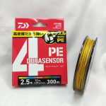 LINE, DAIWA UVF PE DURASENSOR X4+SI2 (5 COLOUR) 300M - 26LB - 12KG