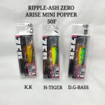 LURE, RIPPLE-ASH ZERO MINI POPPER 50F (50mm/4.6g) - #09 H-TIGER