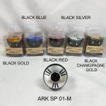 SEAHAWK ALUMINIUM ROUND KNOB (ARK SP01) M - BLACK CHAMGPAGNE GOLD