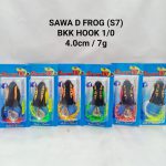 FROG,SAWA-D MINI FROG 4.0CM/7g (S7) - BLACK