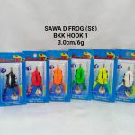 FROG,SAWA-D MINI FROG 3.0CM/6g (S8) - BLACK