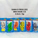 FROG,SAWA-D MINI FROG 4CM/6g (S3) - BLACK