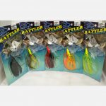 SPINNER BAIT,SEAHAWK RATTLER SPINNER BAIT (SBR 4/0) - GREEN/YELLOW