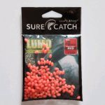 BEAD,SURECATCH LUMO OVAL SOFT RED (C320) - 4 (4mmX5mm) - 150Pcs