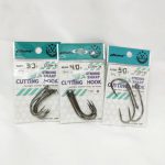 HOOK, ASUKA SNAKE HEAD CUTTING HOOK (CT254-3X) - 3-0-2 - 5PCS