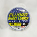 I-FIXH FLUORO SHOCK LEADER 368 (50M+10M) - 50lb - 0-59mm - 17KG