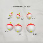 SANTEC SPYROFOAM FLOAT (6581) - 1.75