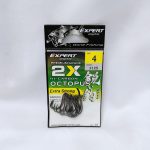 HOOK, EXPERT GRAPHITE 2x HI-CARBON OCTOPUS (3125) - 4 - 16