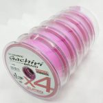 BRAID LINE,SEAHAWK GACHIRI 4X LINE (PINK) - 15lb - 0-14mm - 1 - 100m