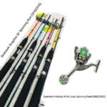 SPINNING COMBO SET, SEAHAWK SNAPFIRE SF SPINNING ROD + SEAHAWK HOLIDAY III W/LINES SPINNING REEL (3BB) - SF602HS - 3000