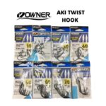 HOOK, OWNER CUTTING POINT AKI TWIST HOOK 5169 - 3-0-2 - 6 PCS