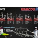 HOOK, SENSES KOMODO 5X TREBLE HOOK - 1/0 - 6 PCS