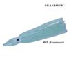 SEAHAWK OCTOPUS SKIRT FISHING LURE (OS188) - 6cm - #GL GRN/LUMI - 6's