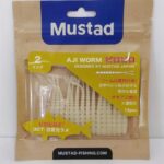 LURE, MUSTAD AJI WORM PILO-PILO 2INCH - 001