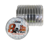 BRAIDED LINE, KYODA XTRA X8 (100M) BLACK - 20lb - 0-18mm