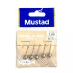 HOOK, MUSTAD FINESSE JIG HEAD TYPE 1 - 1-0g