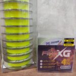 BRAIDED LINE, PIONEER FIRE XG 4X (100M) YELLOW - 20lb