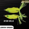 FROG,SENSES DELTA FROGGY (47MM/6.4g) - WILD LEMON GREEN