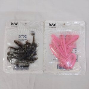 WOMBLE 6Pcs Noodle Worm Lure Fishing Baits Grub Tackle Soft Lures for Trout  Pink : : Sports, Fitness & Outdoors