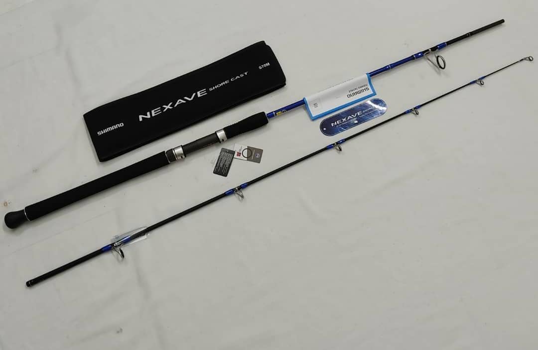 2023 SHIMANO NEXAVE SHORE CAST SPINNING FISHING ROD S70M , S80MH