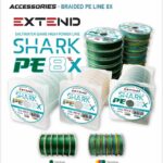 LINE, EXTEND SHARK 8X PE LINE 120M (DARK GREEN) - 15lb