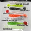 ABX SILICON SOFT LURE 60MM - ORANGE