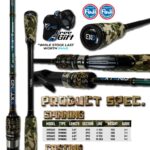 ROD, EXTEND SHARK TWENTY SERIES SPINNING 2024 (BLUE)  (FREE CAP) - s20s562s