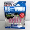 OPASS MAD BITE WORM WITH JIG HEAD 2.0g - 07-pink